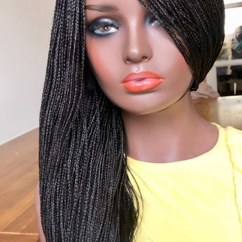Full lace micro braid unit